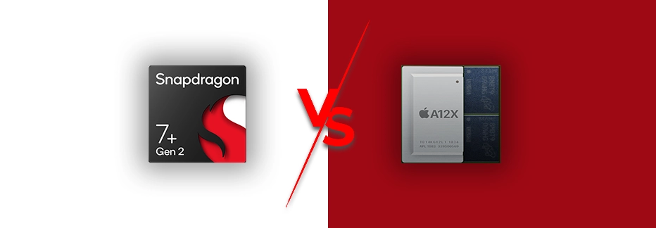 Qualcomm Snapdragon 7 Plus Gen 2 vs A12x Bionic Specification Comparison
