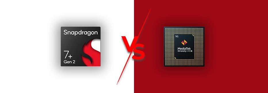 Qualcomm Snapdragon 7 Plus Gen 2 vs Dimensity 1000 Plus Specification Comparison