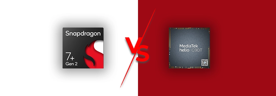 Qualcomm Snapdragon 7 Plus Gen 2 vs Helio G90T Specification Comparison