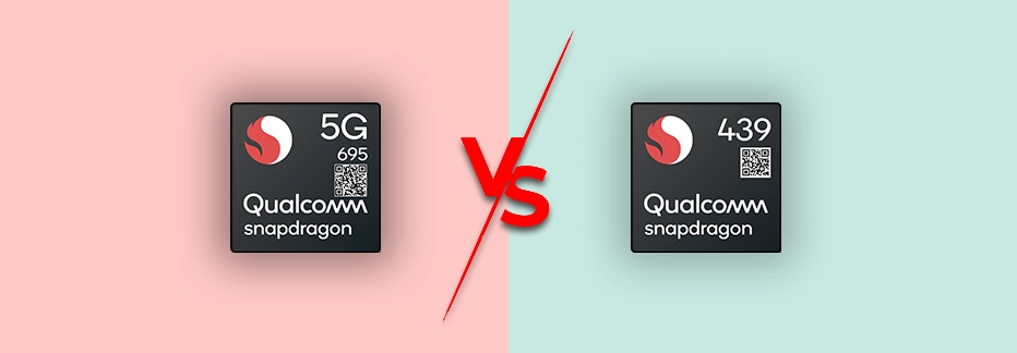 Qualcomm Snapdragon 695 Vs Snapdragon 439 Specification Comparison