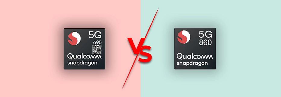 Qualcomm Snapdragon 695 Vs Snapdragon 860 Specification Comparison